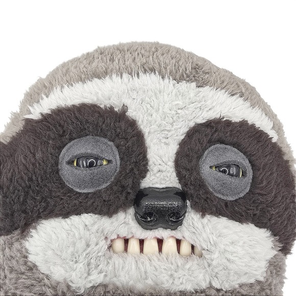 RARE Fuggler Funny Ugly Monster Sickening Sloth 12" Deluxe Plush Spin Master - Picture 2 of 10